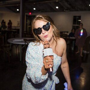 One-Shoulder Sequin Jumpsuit